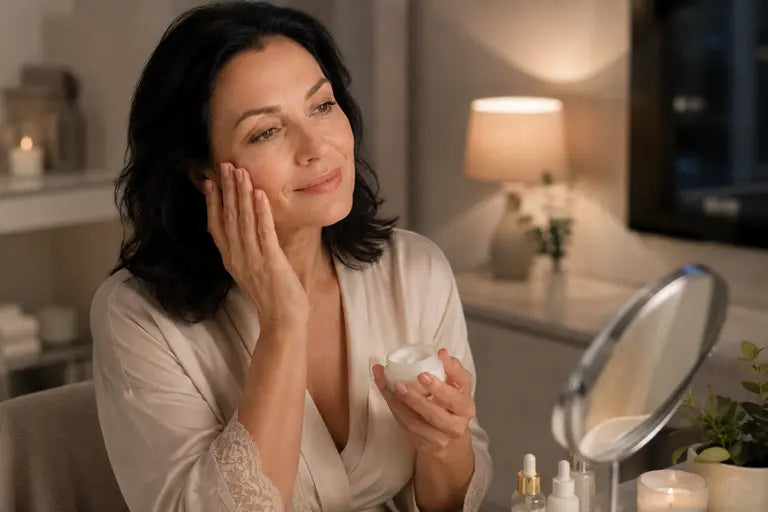 Dry Mature Skin? Night Care Restores Suppleness CALINACHI Cosmetics
