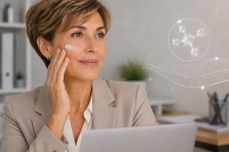 Loss of firmness after 45 peptides that help skin density and elasticity