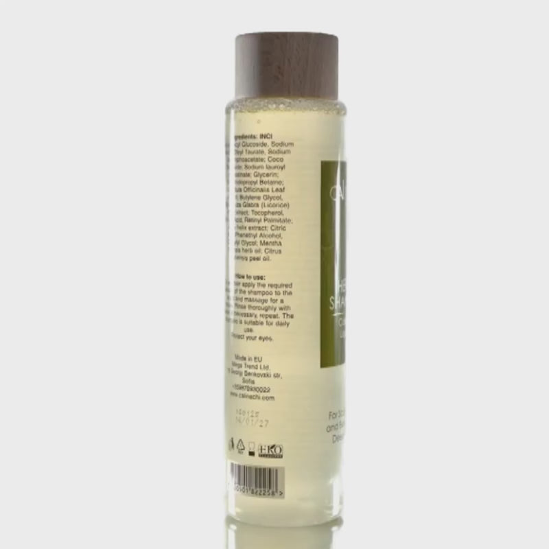 Profesionální hydratační šampon | Bylinný a bez sulfátů | 300 ml